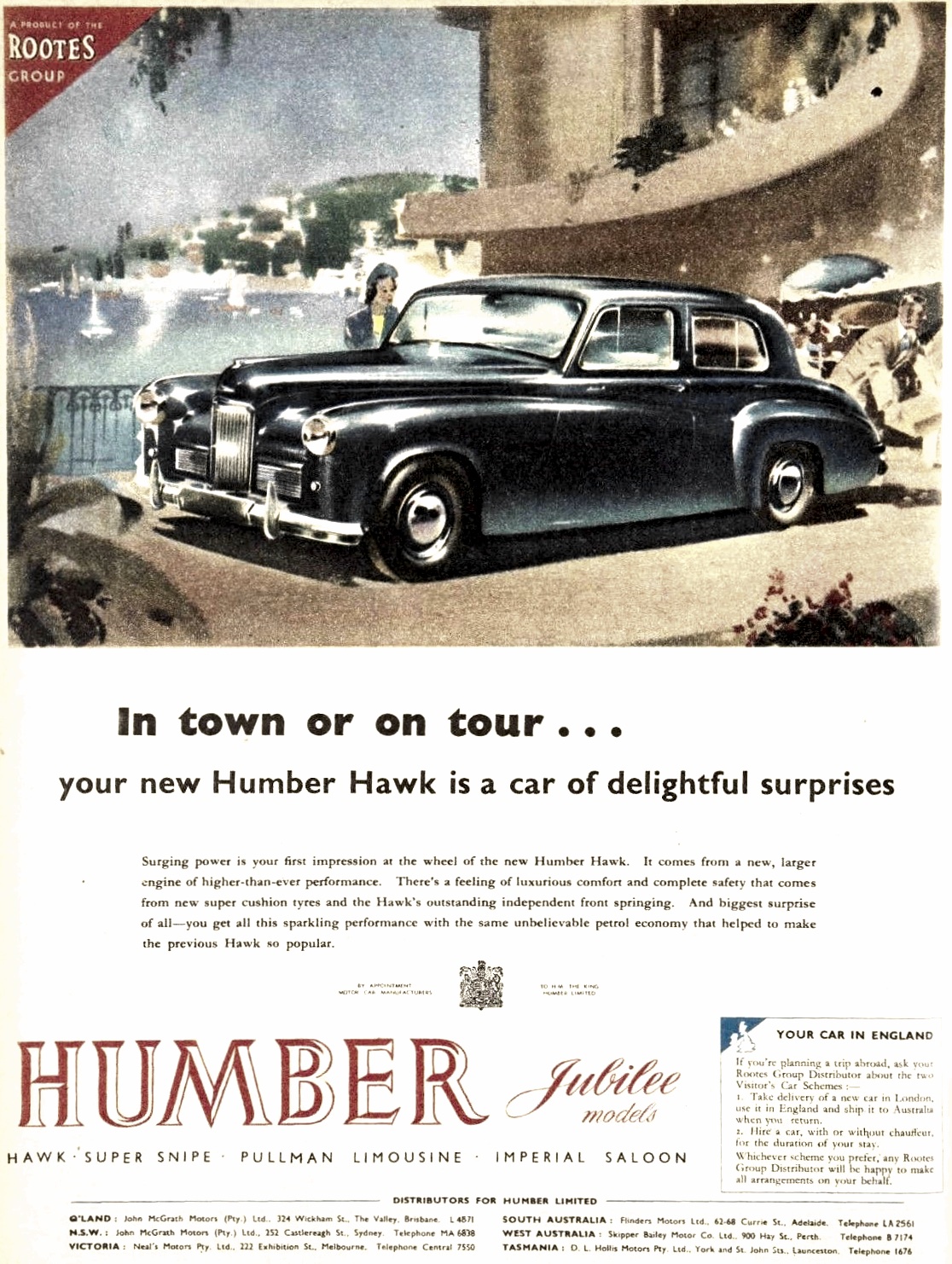 1951 Humber Jubilee Models